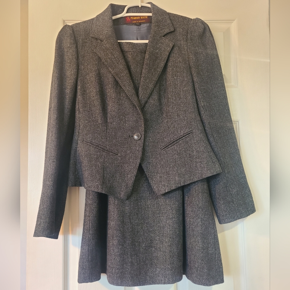 Vintage 70's Pencil Skirt Suit Set
